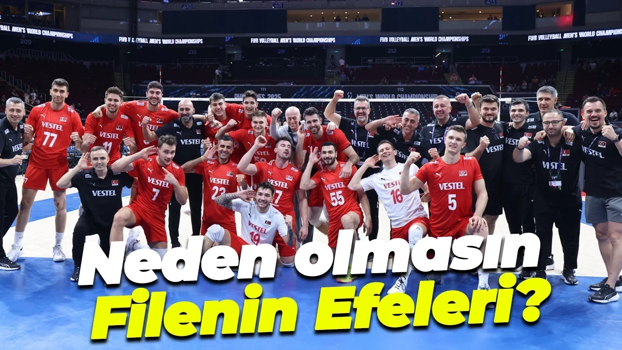 A Milli Voleybol Takımı, 2025 Dünya Şampiyonası çeyrek finalinde Polonya ile karşılaşacak!