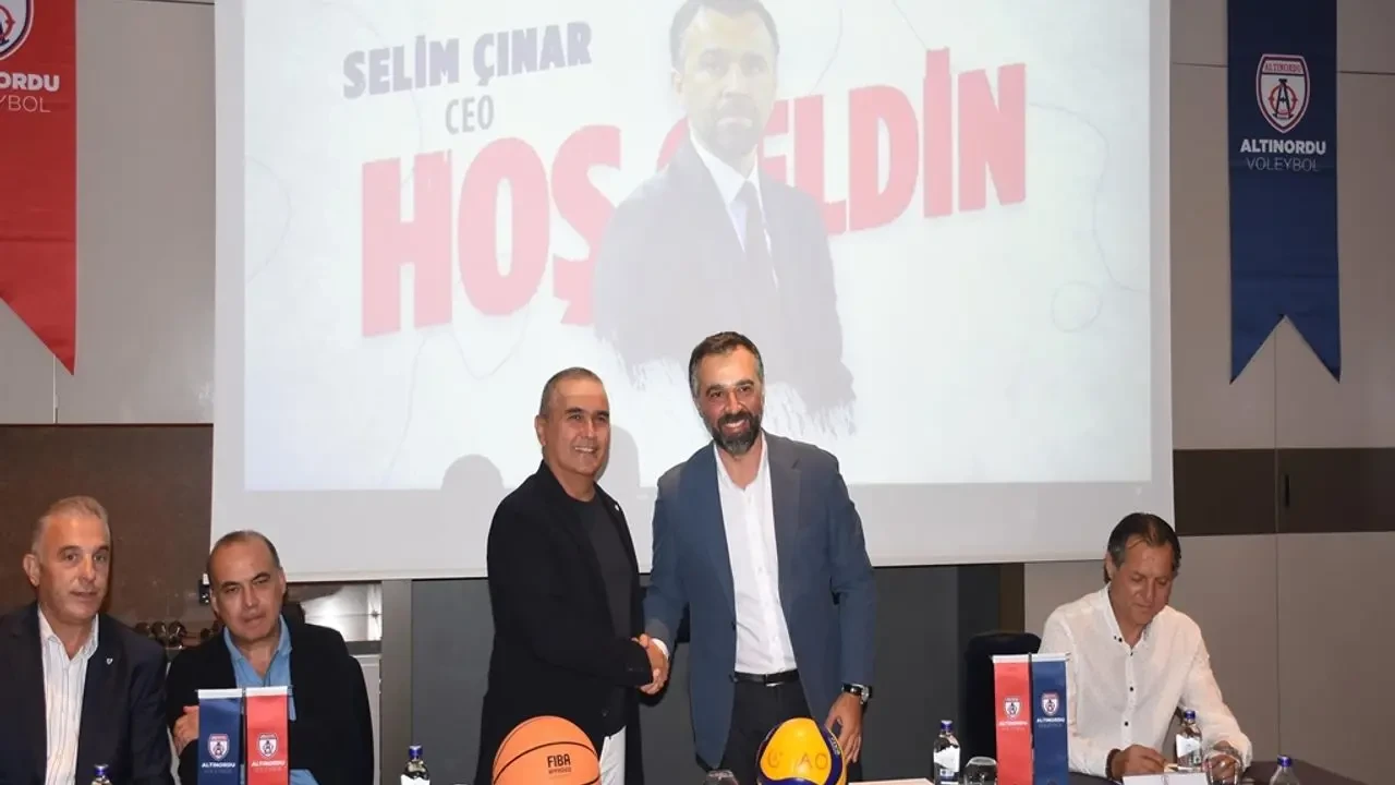 Altınordu filesinde yeni dönem: Selim Çınar CEO koltuğunda