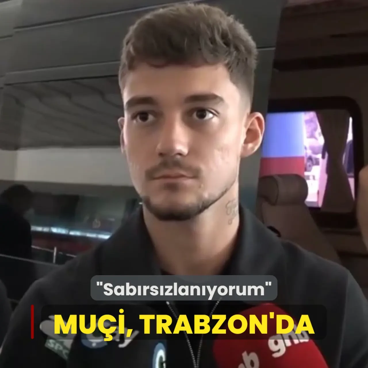 Ernest Muçi, Trabzon'da! Başlamak için sabırsızlanıyorum