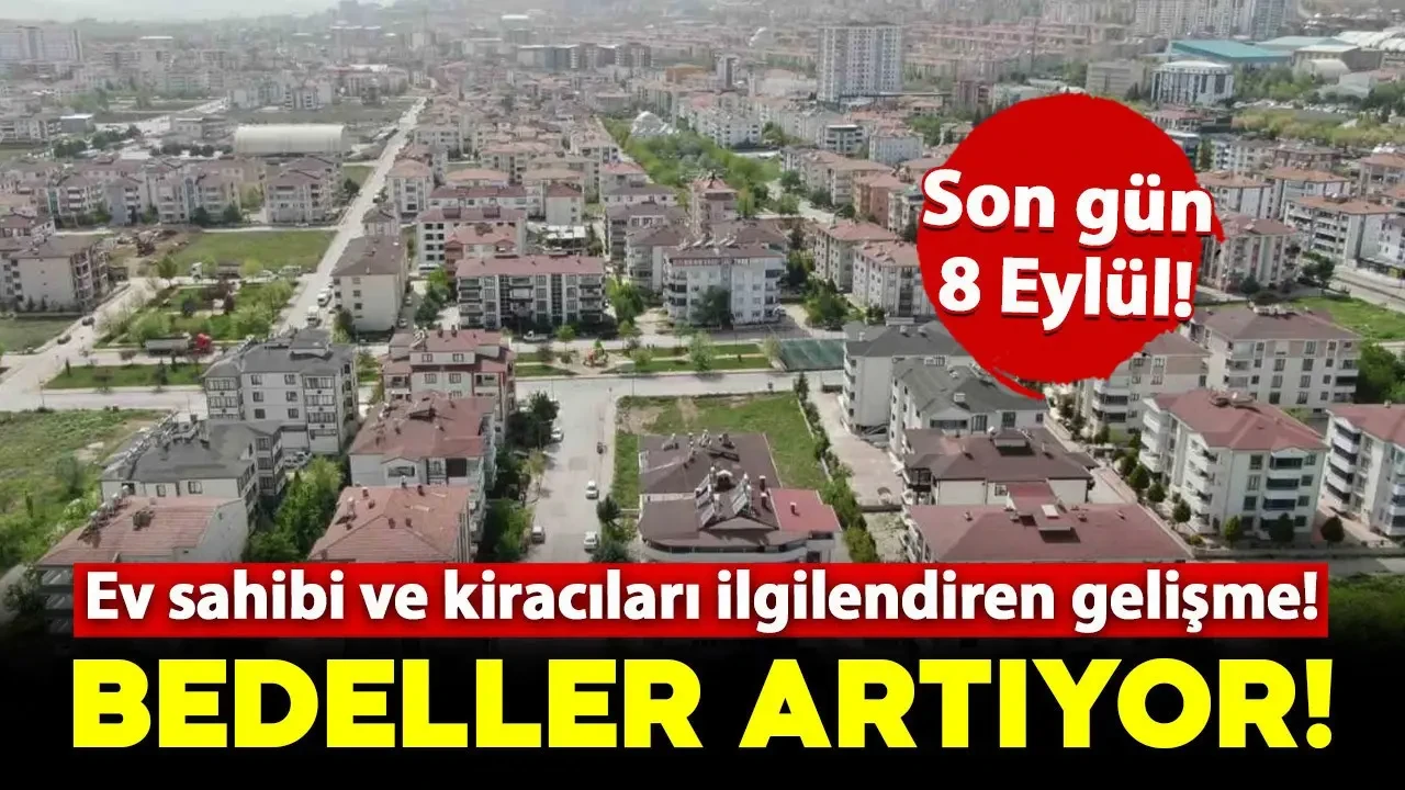 Ev sahibi ve kiracıları ilgilendiren gelişme!