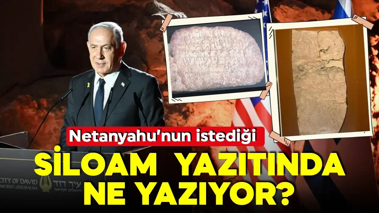 İsrail, Siloam Yazıtı'nı işgal meşrulaştırmak için yeniden gündeme getirdi!