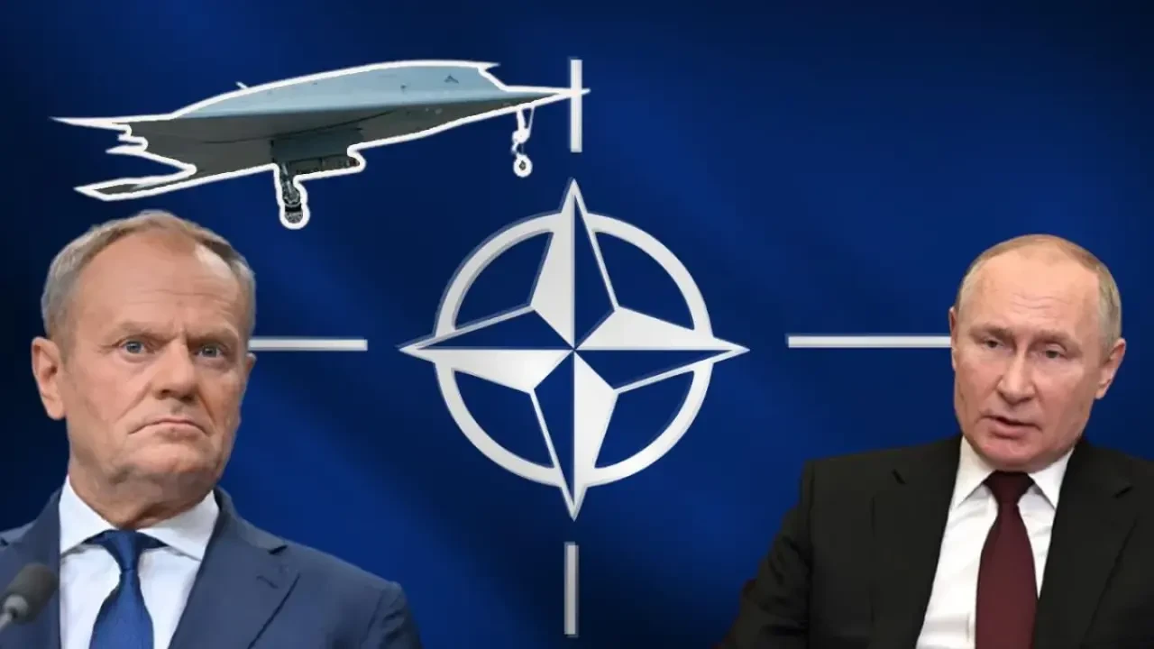 Sınır aşıldı: Polonya Rus İHA'larını vurdu: NATO adım adım savaşa sürükleniyor