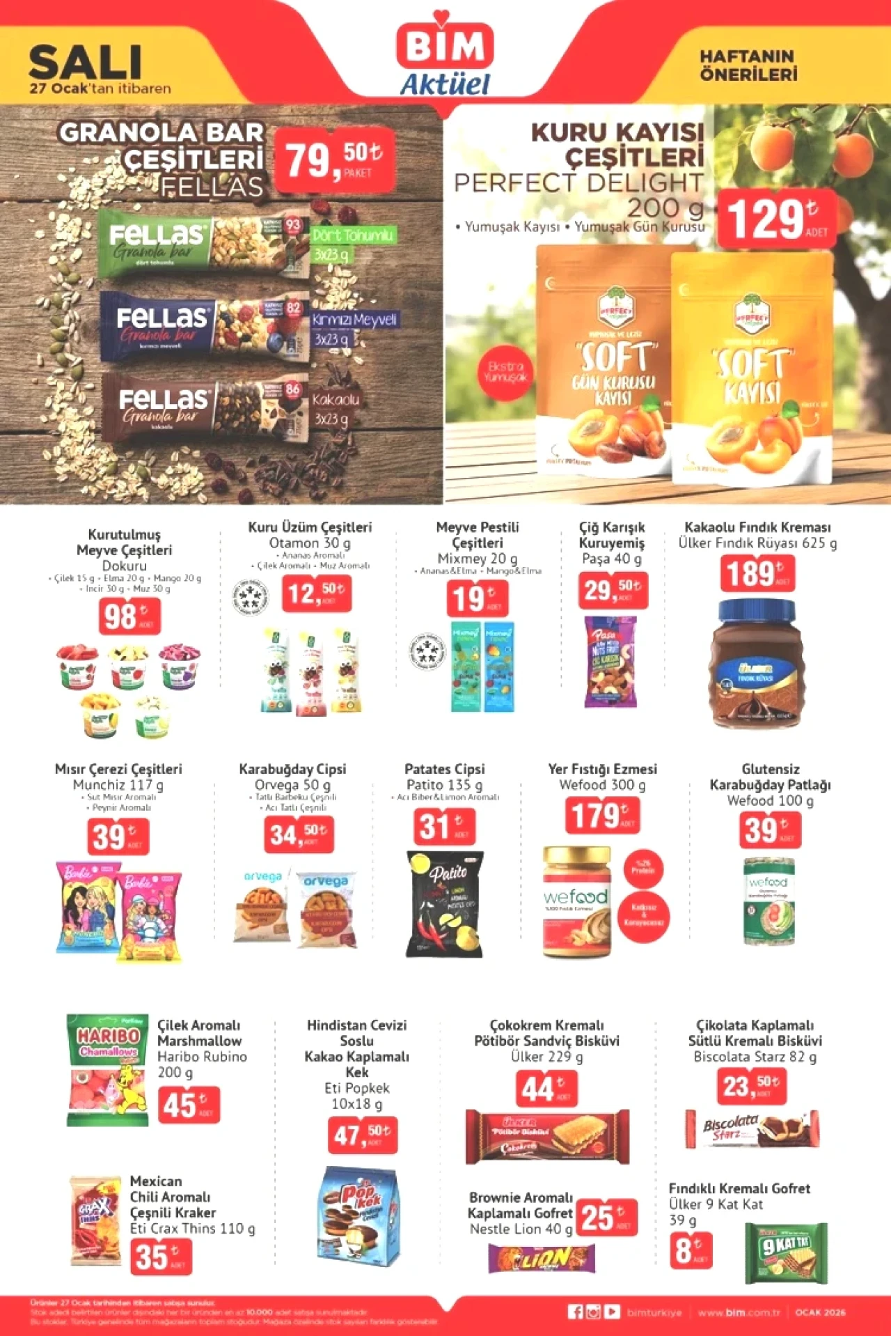 BİM’de Bu Hafta Kaçırılmayacak Fırsatlar! 27-30 Ocak Aktüel Ürünler Listesi