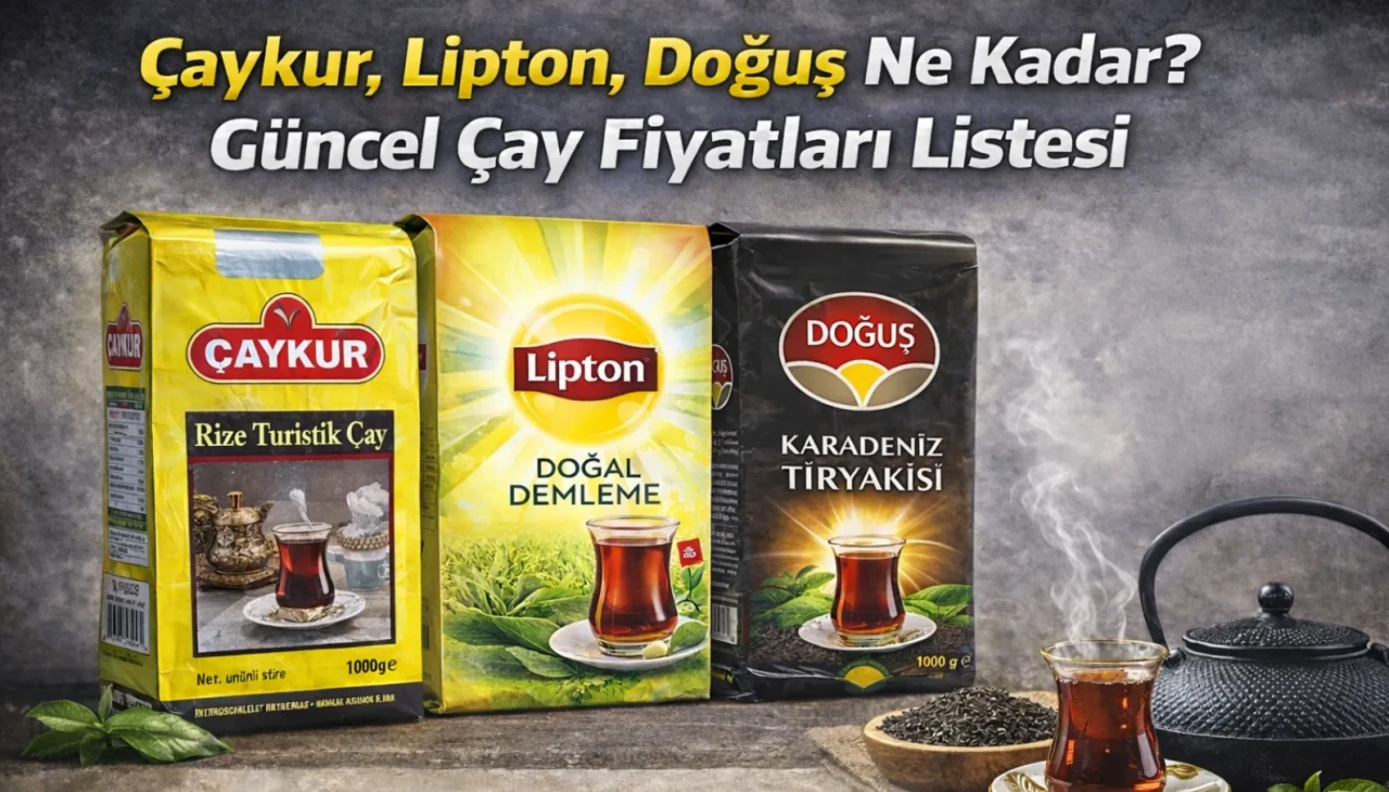 Çaykur, Lipton, Doğuş Ne Kadar? Güncel Çay Fiyatları Listesi