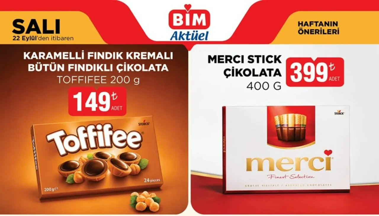 BİM'de Yeni Hafta: Ayran, Pirinç, Mercimek ve Daha Fazlası Fiyat Listesinde