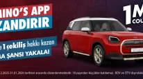 Domino’s Pizza Mini Countryman Araba Çekilişi