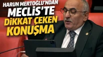 Harun Mertoğlu’ndan Meclis’te Dikkat Çeken Konuşma