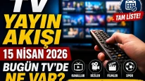 TV YAYIN AKIŞI 15 NİSAN 2026 || Bugün TV'de Ne Var?