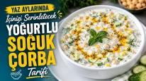 Yaz Aylarında İçinizi Serinletecek Doyurucu Lezzet: Yoğurtlu Soğuk Çorba Tarifi