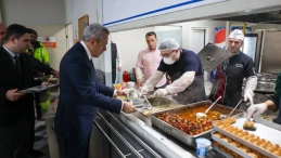 Rize İyidere Lojistik Limanı Şantiyesinde İftar Programı