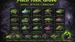 Fisch Toxic Grove Bestiary – All 15 Fish + 1 Rotten Seed