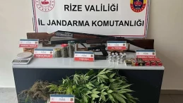 Rize'de uyuşturucu ve aranan şahıslara yönelik operasyon