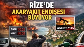 Rize’de Akaryakıt Endişesi Büyüyor