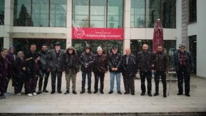 Huzurevi Sakinleri Yılın İlk Karını Coşkuyla Karşıladı