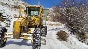 Şenkaya'da kar temizleme çalışmaları tamamlandı, yollar yeniden ulaşıma açıldı