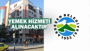 YEMEK HİZMETİ ALINACAKTIR