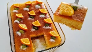 Rize’de İftar Tatlısı Önerisi: Portakallı Revani