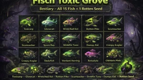Fisch Toxic Grove Bestiary – All 15 Fish + 1 Rotten Seed