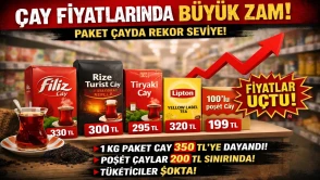 Çay Fiyatlarında Büyük Artış: Paket Çayda Rekor Seviyeler