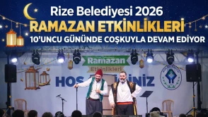 Rize Belediyesi 2026 Ramazan Etkinlikleri 10’uncu Gününde Coşkuyla Devam Ediyor