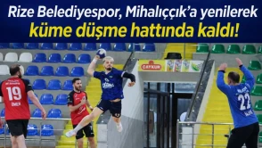 Rize Belediyespor, Mihalıççık'a yenilerek küme düşme hattında kaldı!