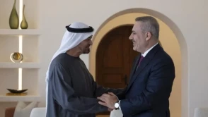 Şeyh Muhammed bin Zeyd Al Nahyan, Hakan Fidan'ı Kabul Etti