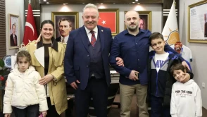 AK Parti Rize İl Başkanı Yılmaz Katmer’i Ziyaret Yağmuru!