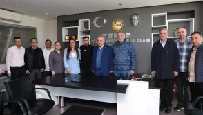 AK Parti Rize İl Başkanlığı, Ziraat Mühendisleri Odası’na Resmi Ziyaret Gerçekleştirdi