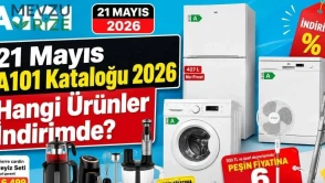 21 Mayıs A101 Kataloğu'nda Hangi Ürünler İndirimle Satışa Sunulacak?