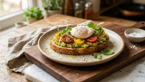 Klasik haşlanmış yumurtaya Modern Bir Dokunuş: Yüksek Proteinli Açık Tost Tarifi!