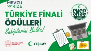 Türkiye'de 'Sağlıklı Nesil, Sağlıklı Gelecek' Yarışması'nın Şampiyonları Ödüllerini Aldı!