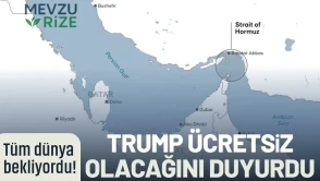 Trump'tan Hürmüz Boğazı'na dair sürpriz açıklama!