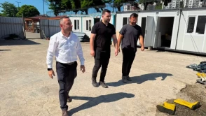 Pazar Futbol Sahası Tribün İnşaatında Sona Doğru