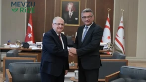 Cumhurbaşkanı Erhürman, İçişleri Bakanı Güler ile Bir Araya Geldi