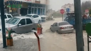 Türkeli’yi kuvvetli yağışlar etki altına aldı