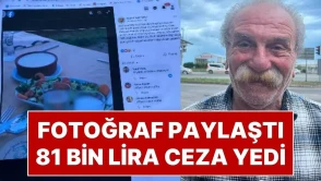 Sosyal Medyada Paylaştığı Alkollü Sofra, 81 Bin Lira Ceza ile Sonuçlandı!