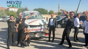 Düğün Konvoyunda Şok Eden Hediye! Görenler Hayrete Düştü!