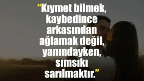 Sarılma Sözleri | Sevgiliye Sarılmakla İlgili Kısa Sözler