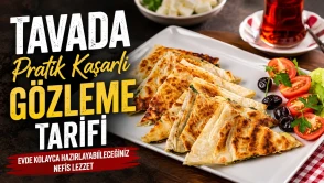 Kahvaltıya 10 Dakikada Hazır! İçi Uzayan Kaşarlı, Dışı Çıtır Gözleme