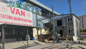 50 yıllık Atatürk Stadı yıkılmaya başlandı