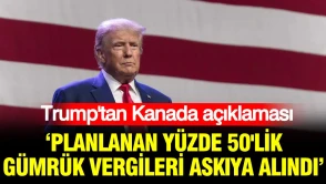Trump'tan Kanada'ya Müjdeli Haber: Yüzde 50 Gümrük Vergileri Askıya Alındı
