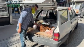 Eskişehir'de Sahipleri Tarafından Araç Bagajında Taşınan Hasta Hayvan Şaşkınlık Yarattı
