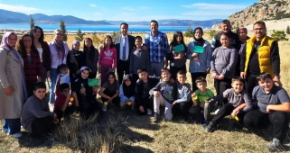 İmam Hatipli öğrencilerden Salda’ya yeşil dokunuş