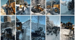 Rize Özel İdare'den Karla Mücadele Çalışmalarında Son Durum Değerlendirmesi