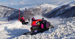 Handüzü’nde sis, kar, motor sesi : SNX finali Rize’de nefes kesti