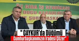 Mahmut Arslan: "ÇAYKUR’da Düğümü Cumhurbaşkanımızın İradesi Çözer"