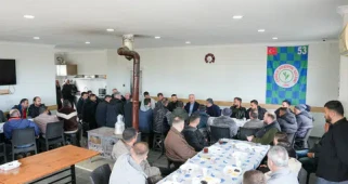 Başkan Rahmi Metin Makine Parkı Personeliyle Bir Araya Geldi