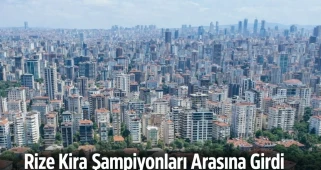 Rize Kira Şampiyonları Arasına Girdi