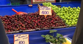Kurban Bayramı öncesi kiraz fiyatları cep yakıyor!