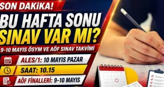 9-10 Mayıs 2026 Tarihlerinde ALES ve AÖF Sınav İle Dolup Taşacak! Saatler Açıklandı